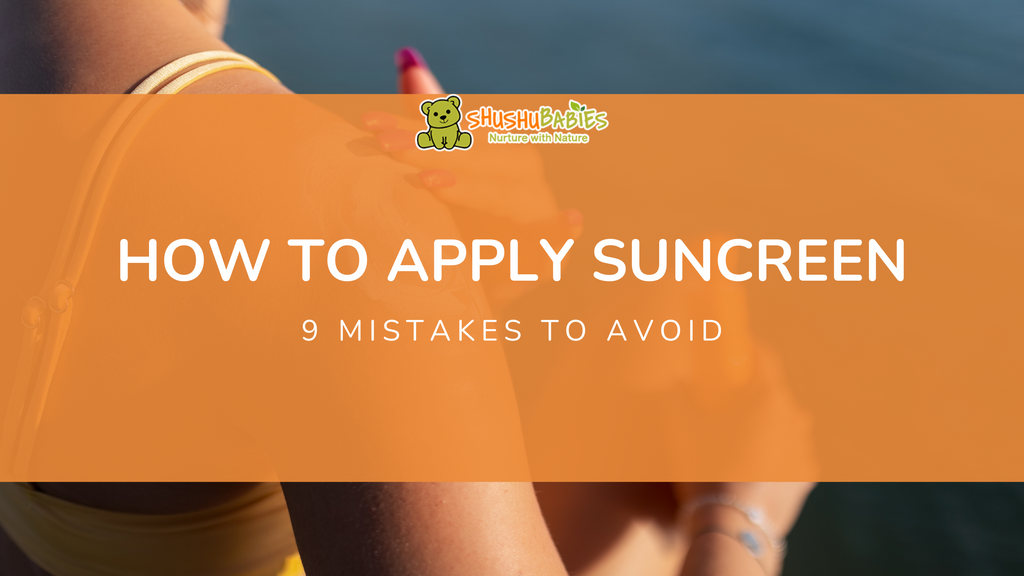How to Apply Sunscreen
