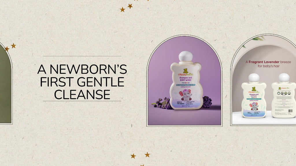 Chocolate Shampoo: A Newborn’s First Gentle Cleanse